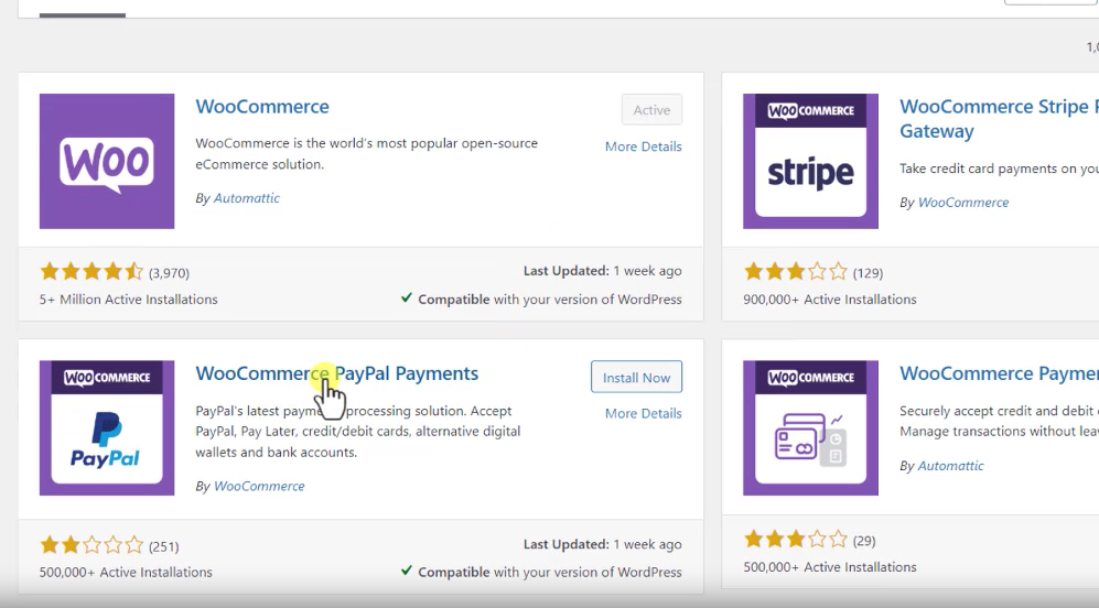 3 搜索Paypal收款插件