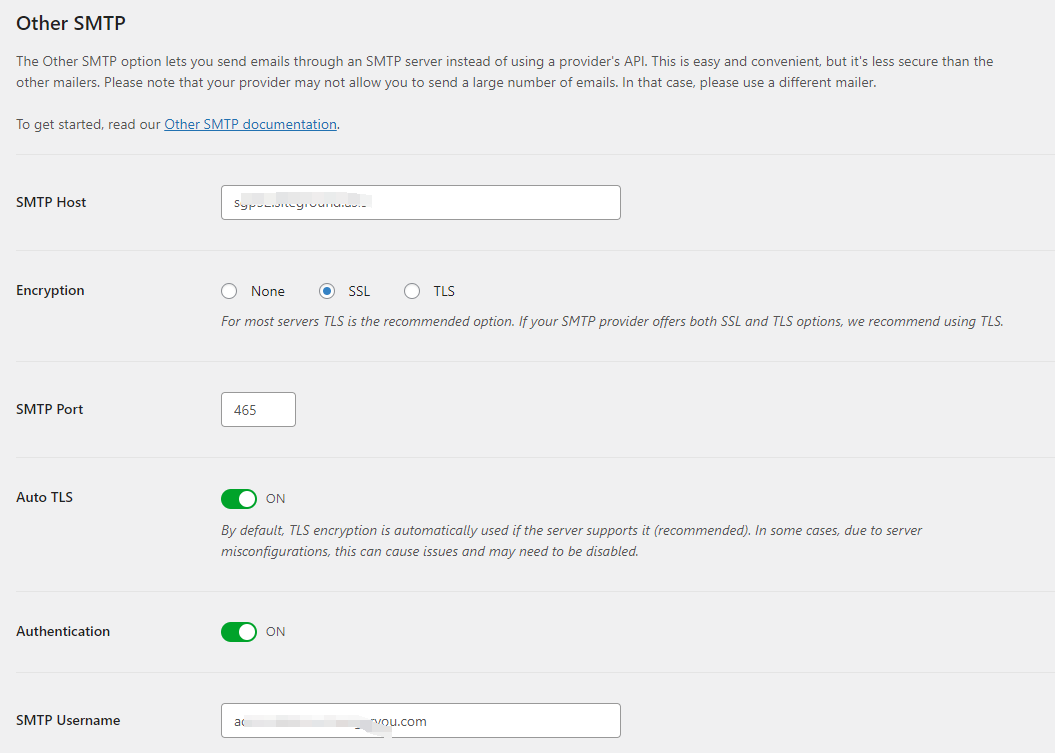 5 WP Mail SMT Pro服务器邮箱配置