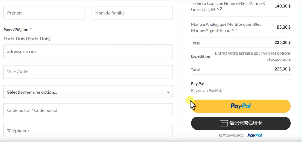 6 Paypal收款模式显示