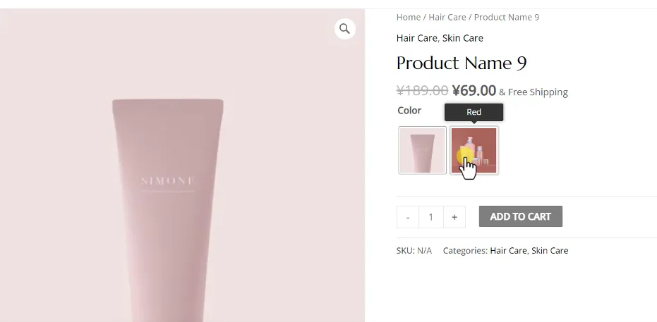14 woo variation swatches pro规格尺寸调整