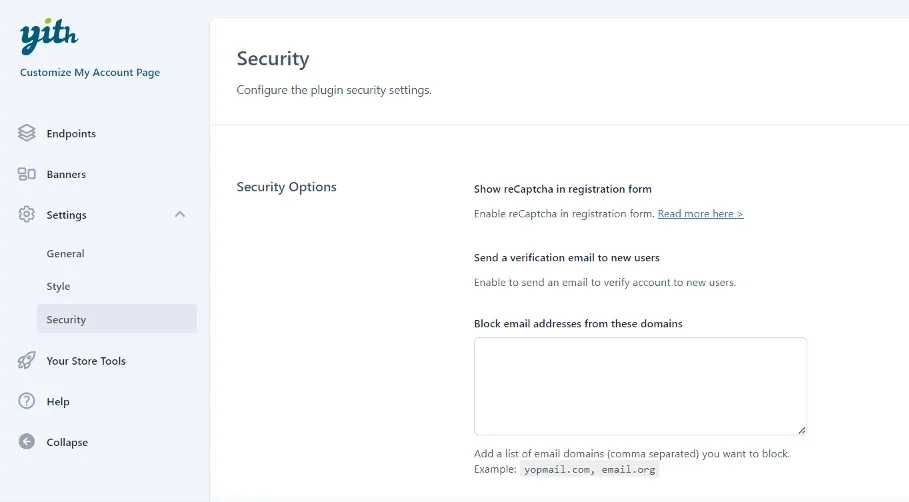 14 woocommerce customize myaccount page验证设置