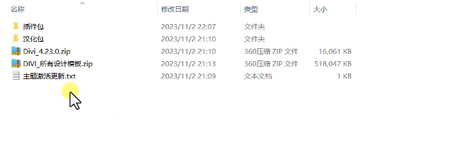 4 Divi主题安装包