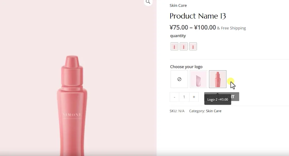 7 Product Add Ons图片风格附加组件