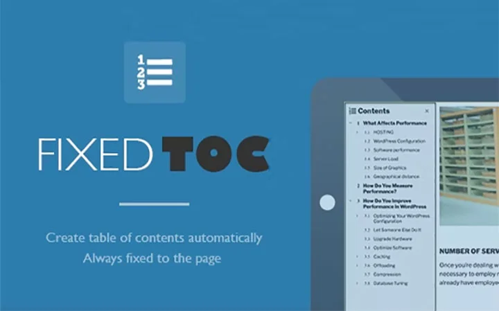 Fixed Toc