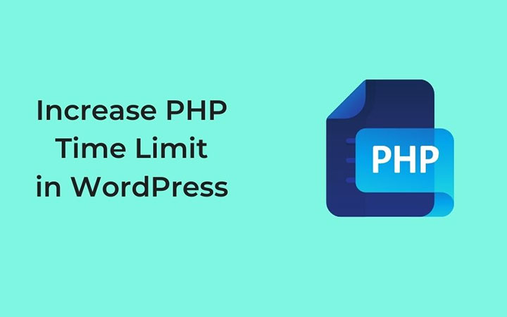 PHP time limit in WordPress