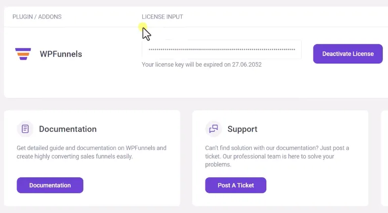 7-WP-销售漏斗插件-WPFunnels pro激活状态