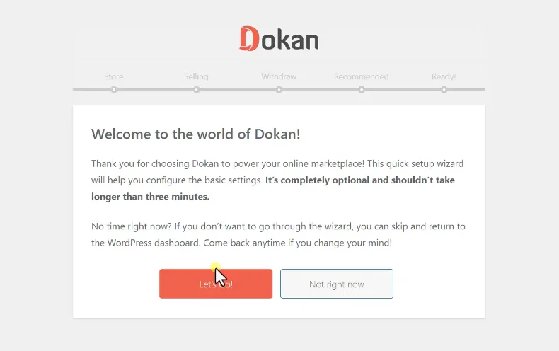 6-wp-dokan-dokan安装向导界面