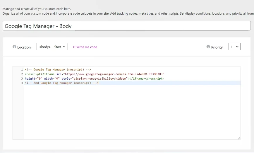 8-Elementor-Custom-Code-body区域添加