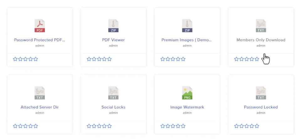 wordPress-download-manager-8-附件格式