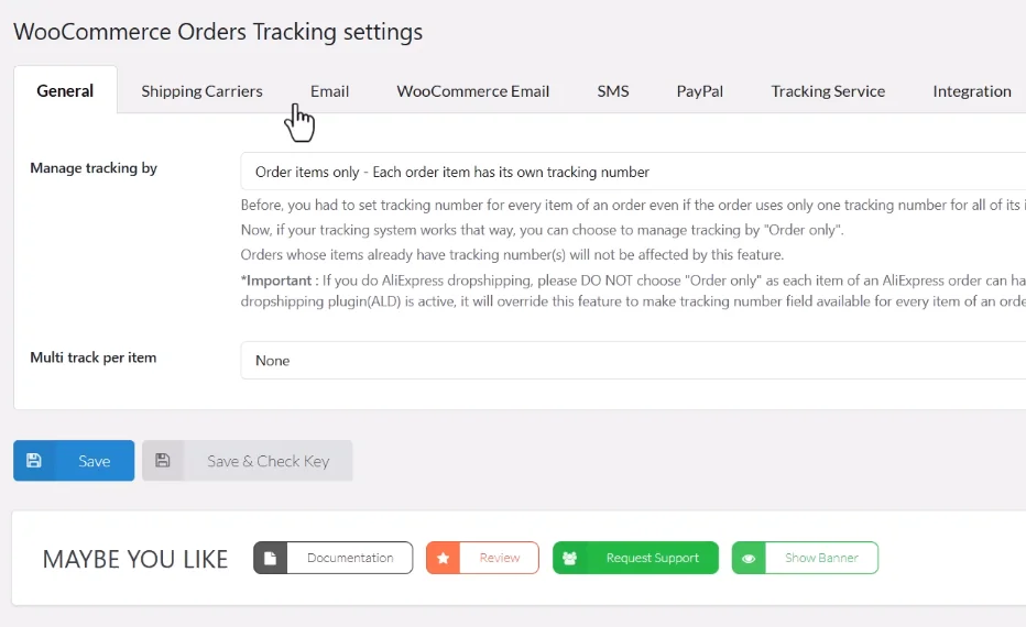 woocommerce-orders-tracking-3-基础设置